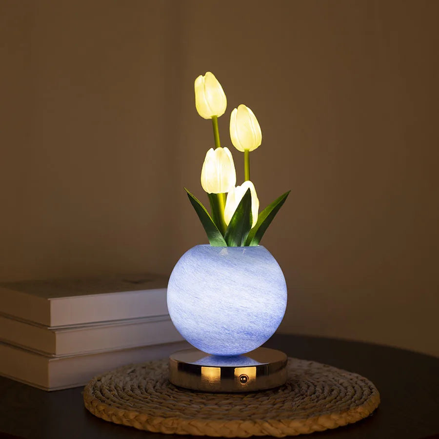 Tulp Planeet Lamp detail