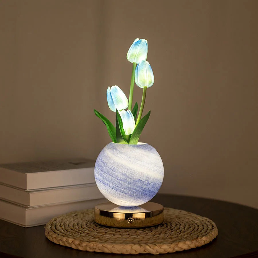 Tulp Planeet Lamp gemengd - sfeerverlichting